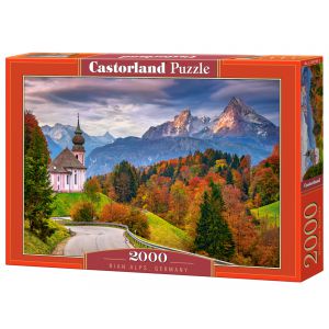 Puzzle Castorland 2000el Jesień w Alpach Bawarskich, Niemcy